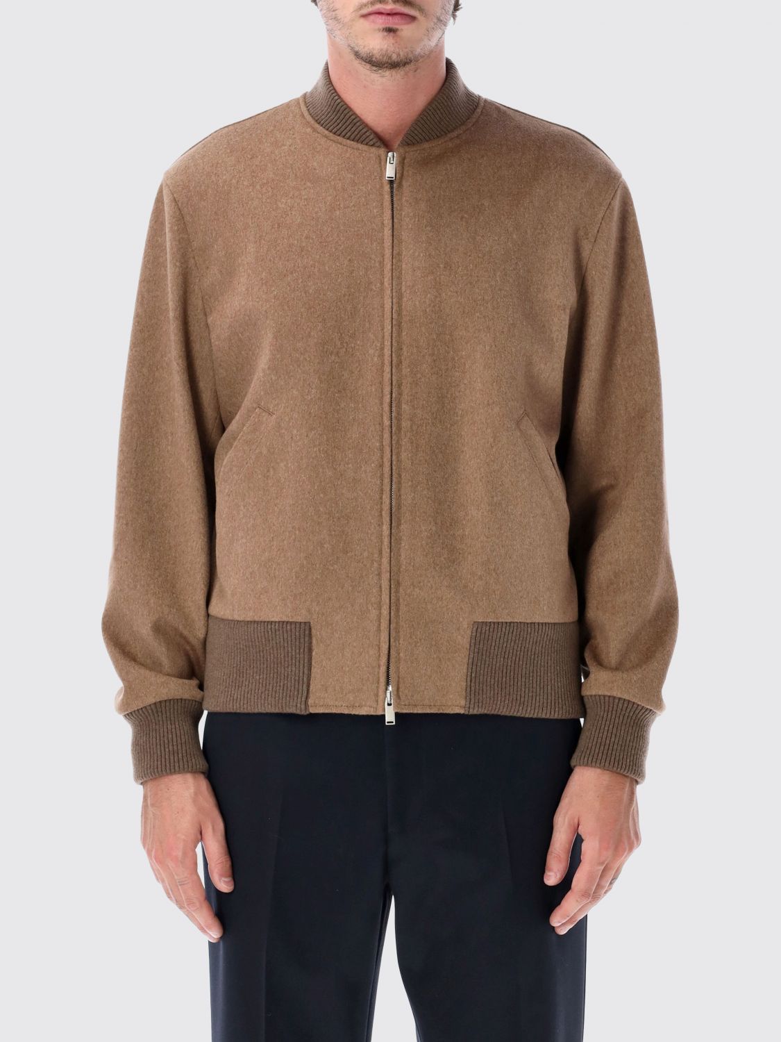 LARDINI Jacket Men color Camel