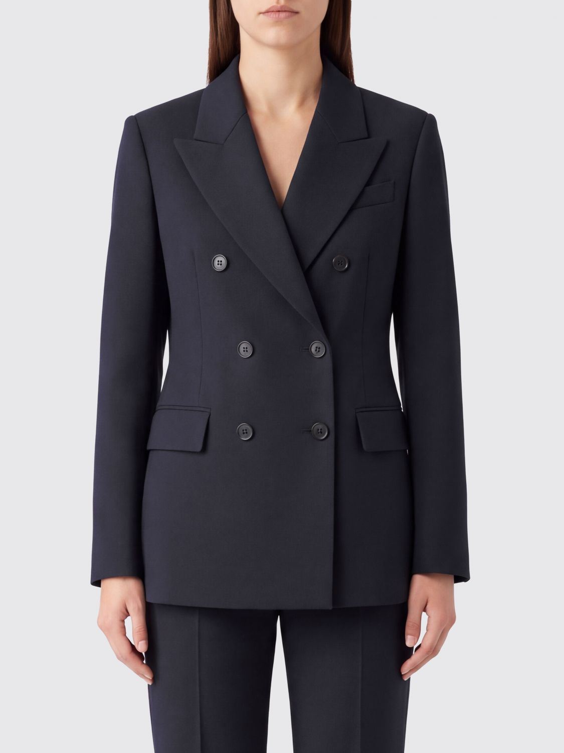 P.a.r.o.s.h Parosh Jacket Woman Color Blue