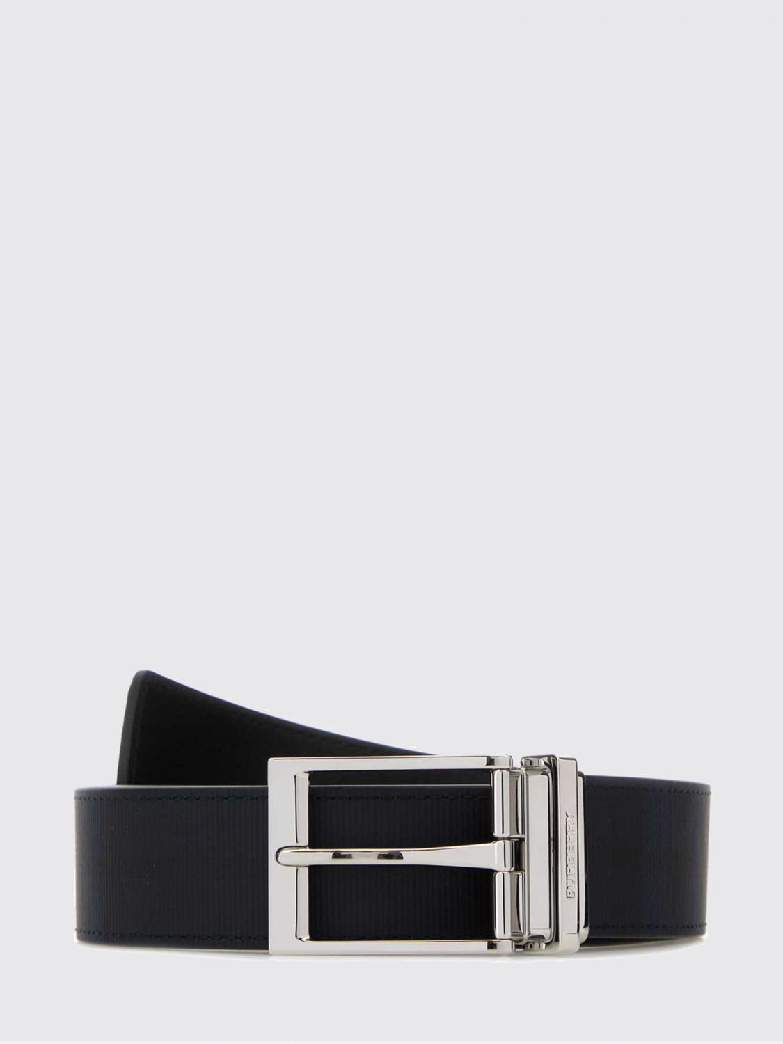 BURBERRY Belt Men color Navy