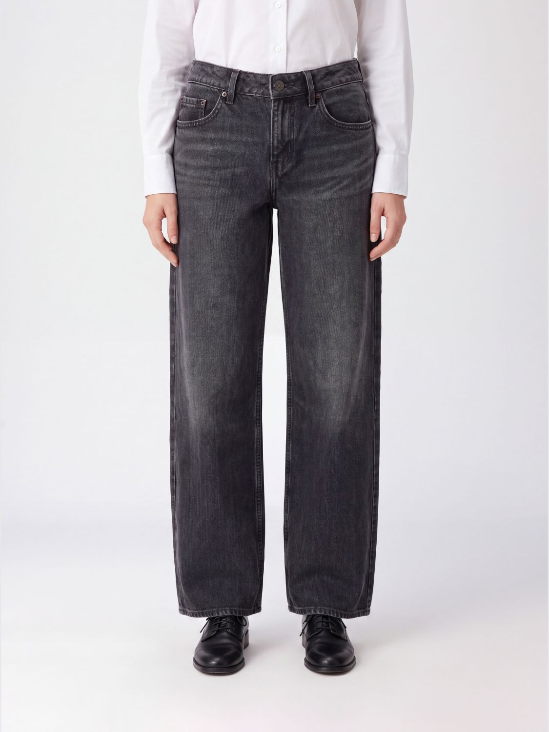 LEVI'S Straight-Jeans Flora aus Baumwoll-Denim mit niedriger Leibhöhe