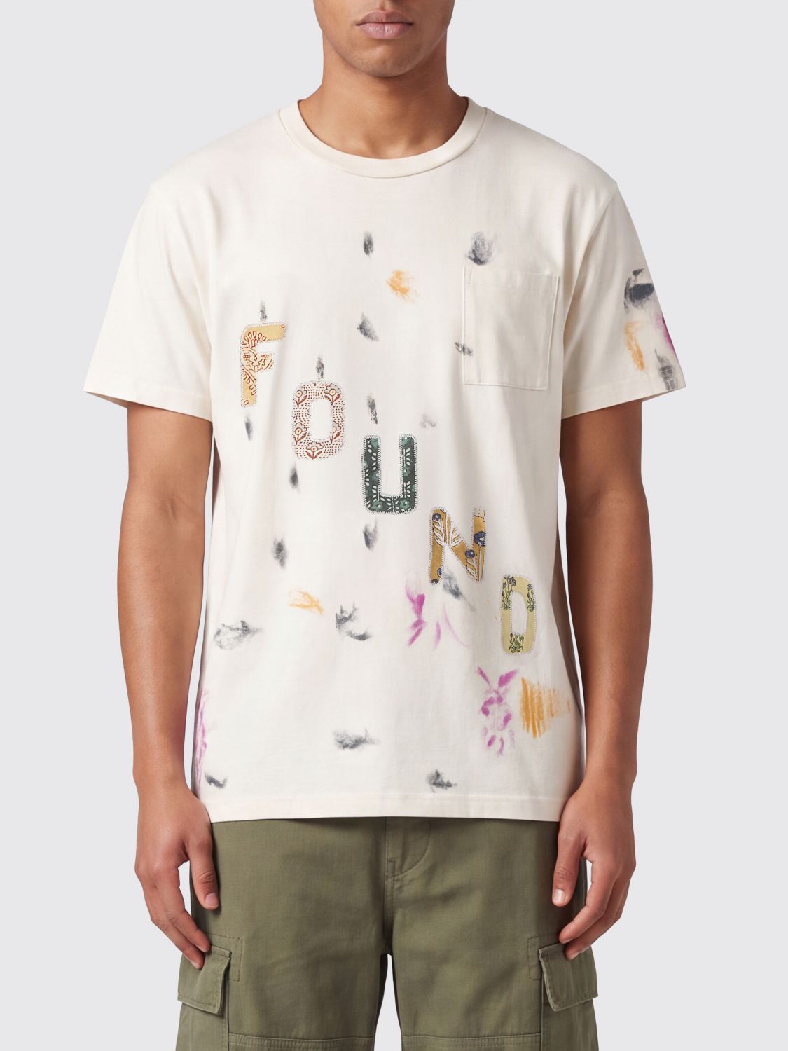 FOUND T-Shirt Uomo colore Bianco