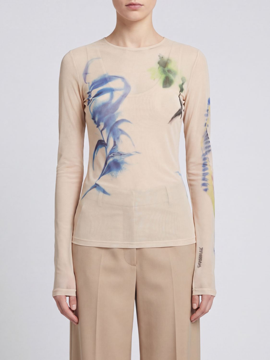 SPORTMAX T-Shirt Woman color Natural