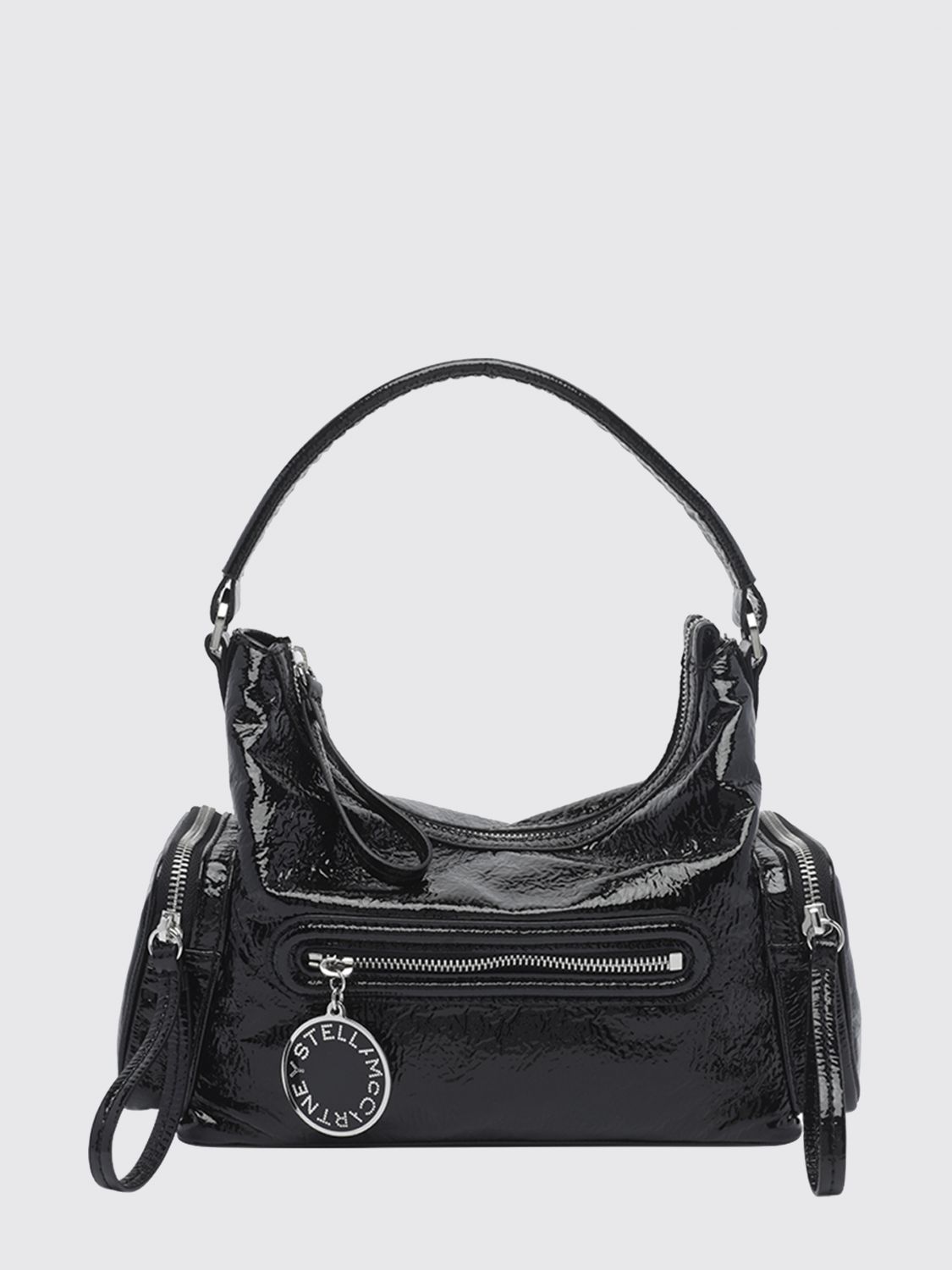 STELLA MCCARTNEY Dartmoor Naplak Shoulder Bag with Removable Strap