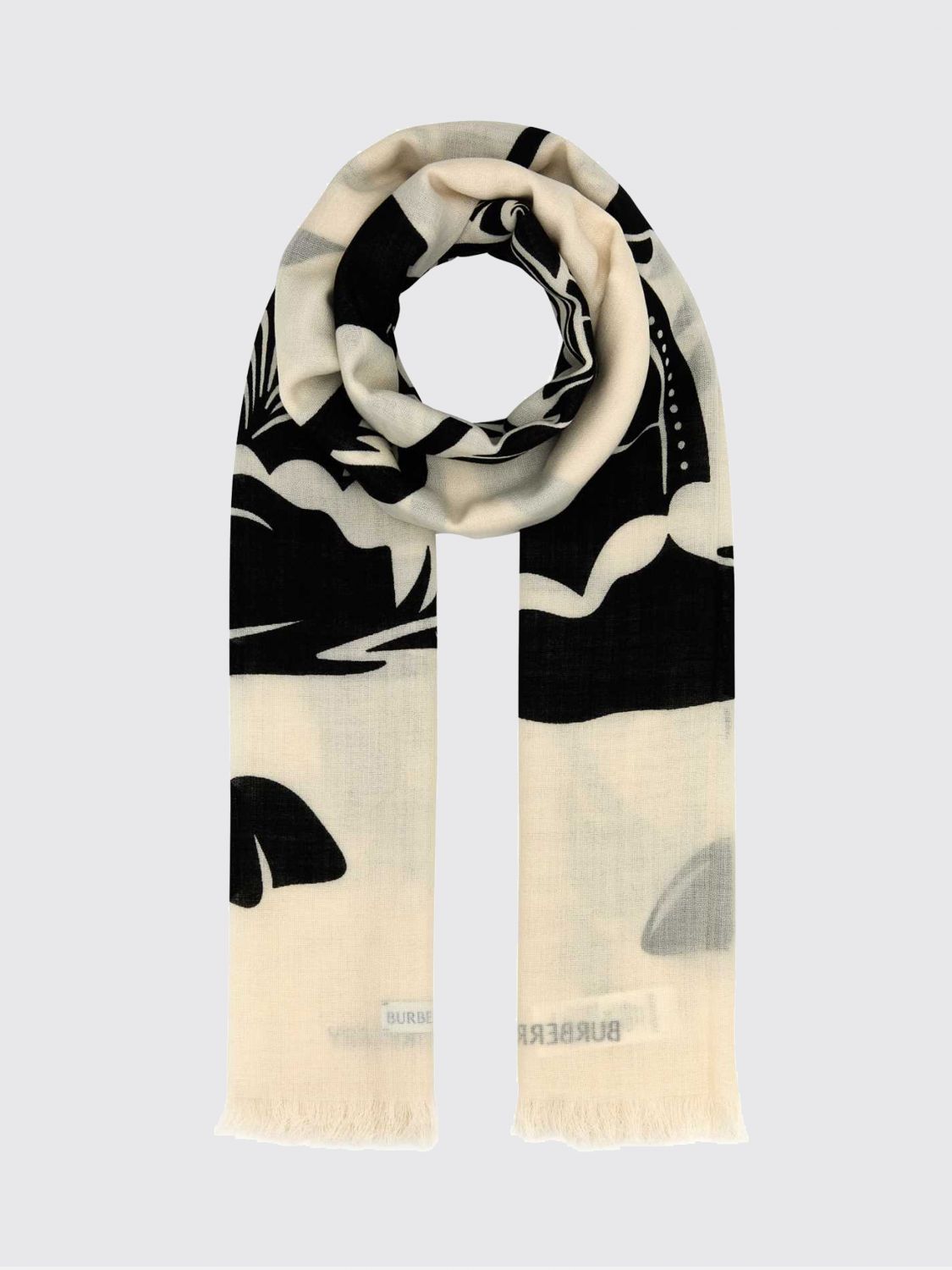 BURBERRY Scarf Men color Beige
