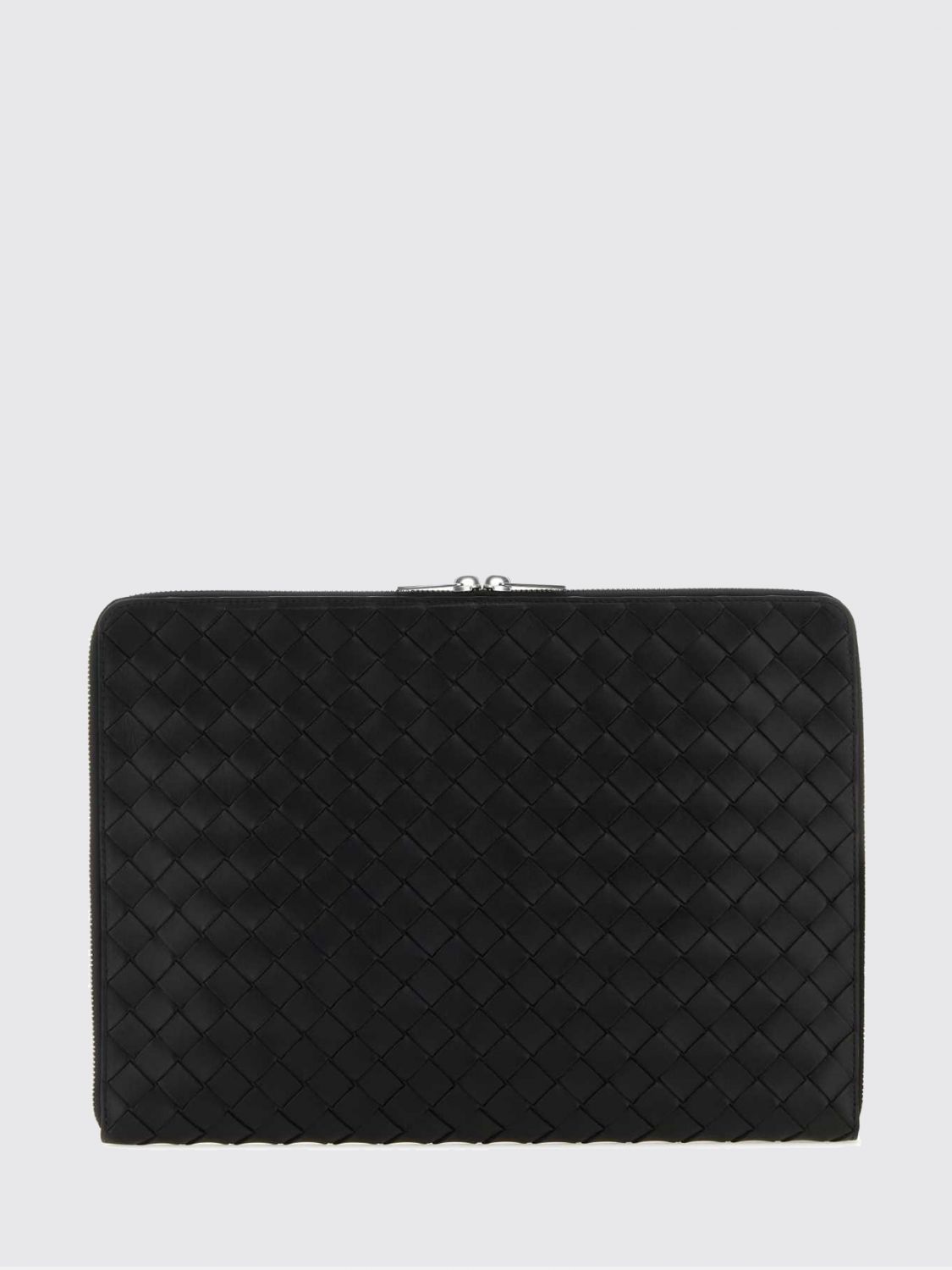 BOTTEGA VENETA Intrecciato Calfskin Leather Document Holder Pouch