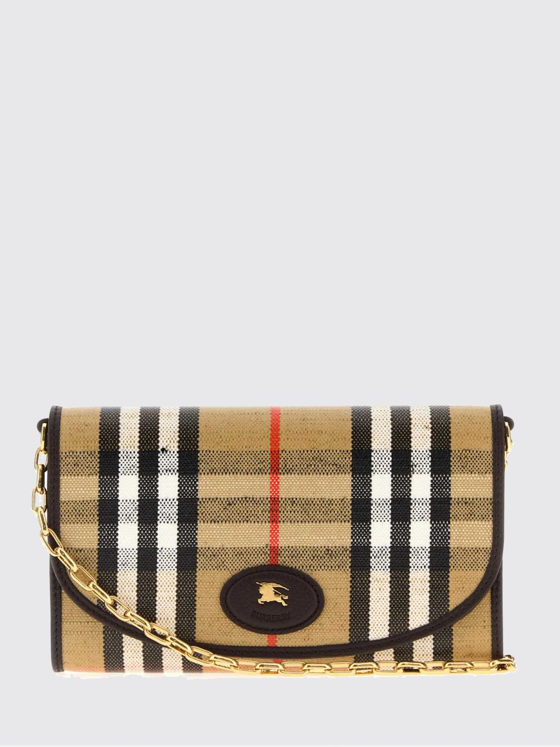 BURBERRY Wallet Woman color Sand