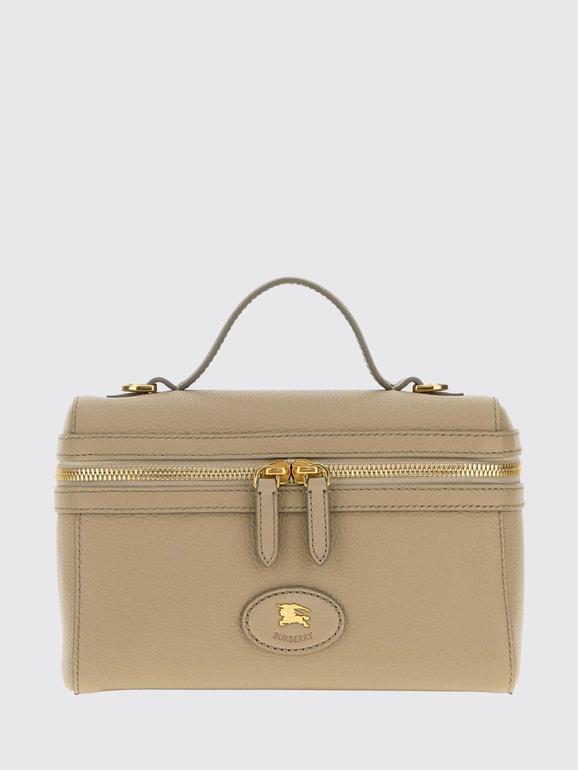 BURBERRY Bloomsbury Mini Handbag in Smooth Calfskin with EKD Logo