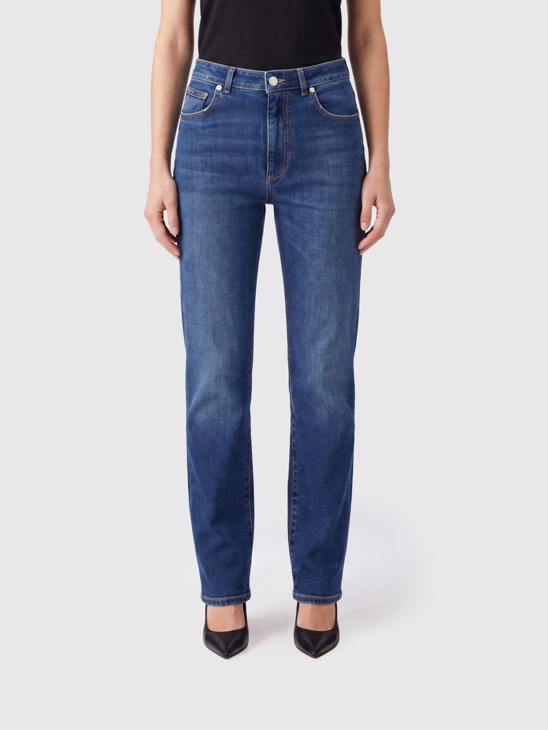 Dolce & Gabbana Pants Woman Color Denim
