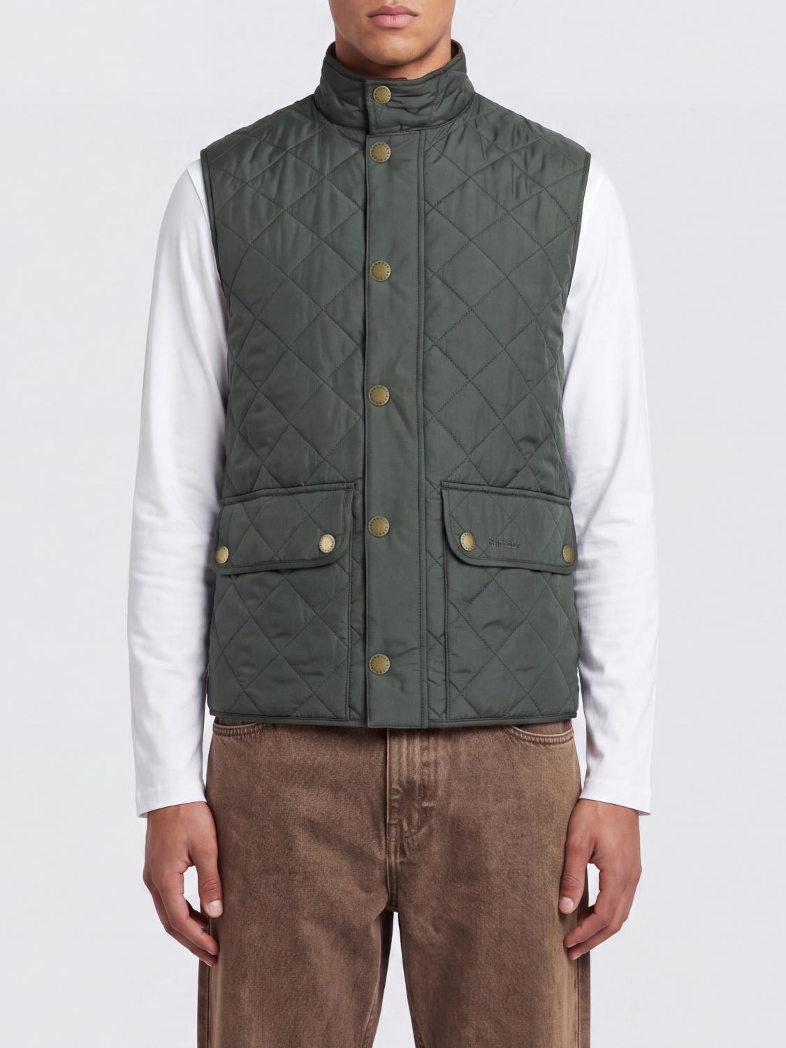 BARBOUR New Lowerdale Gesteppte Polyamid-Weste mit Stehkragen