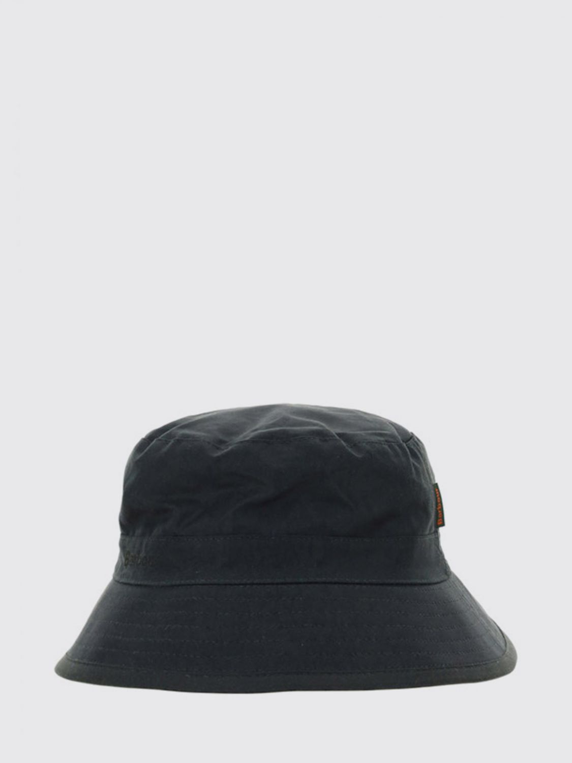 BARBOUR Baumwoll-Fischerhut mit gesticktem Logo