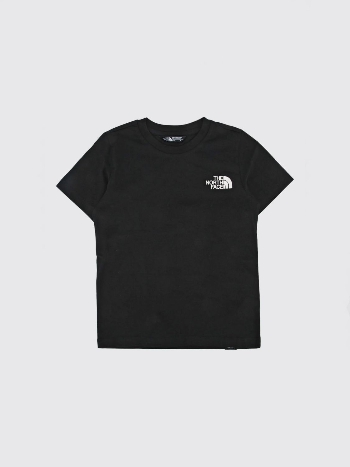 THE NORTH FACE Jungen-T-Shirt aus Baumwolle mit Kontrastlogo