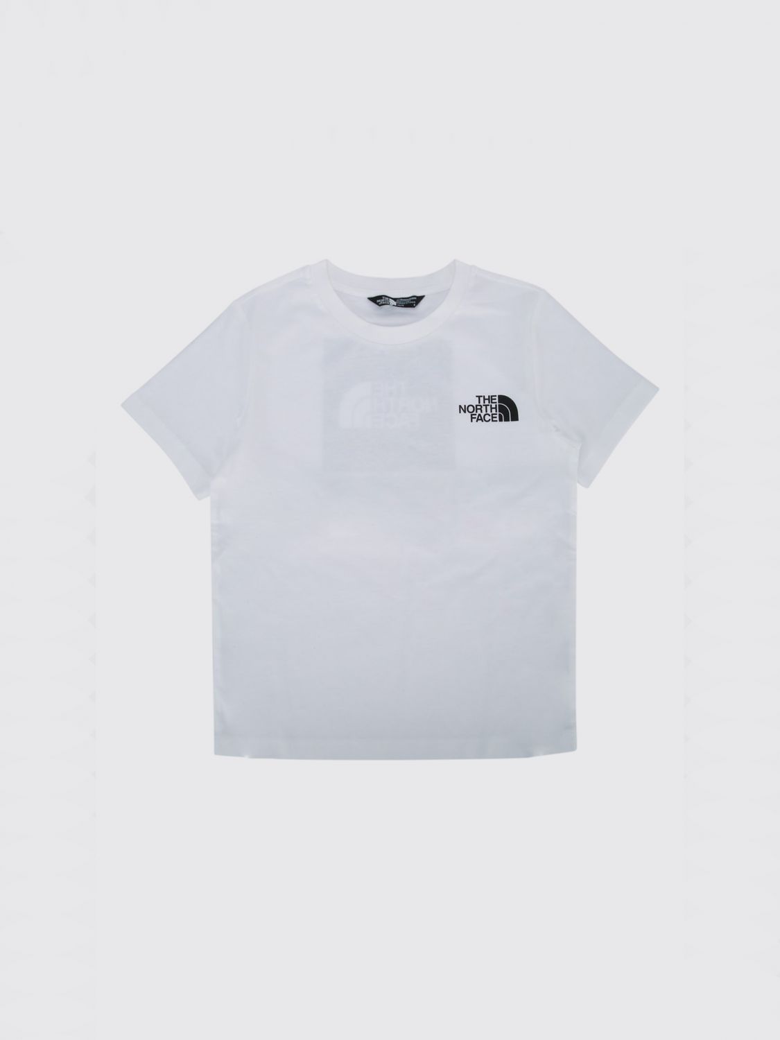 THE NORTH FACE Jungen-T-Shirt aus Baumwolle mit Kontrastlogo