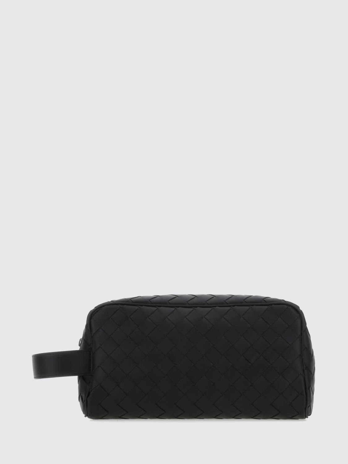 Bottega Veneta Intrecciato Woven Calfskin Leather Travel Toiletry Case