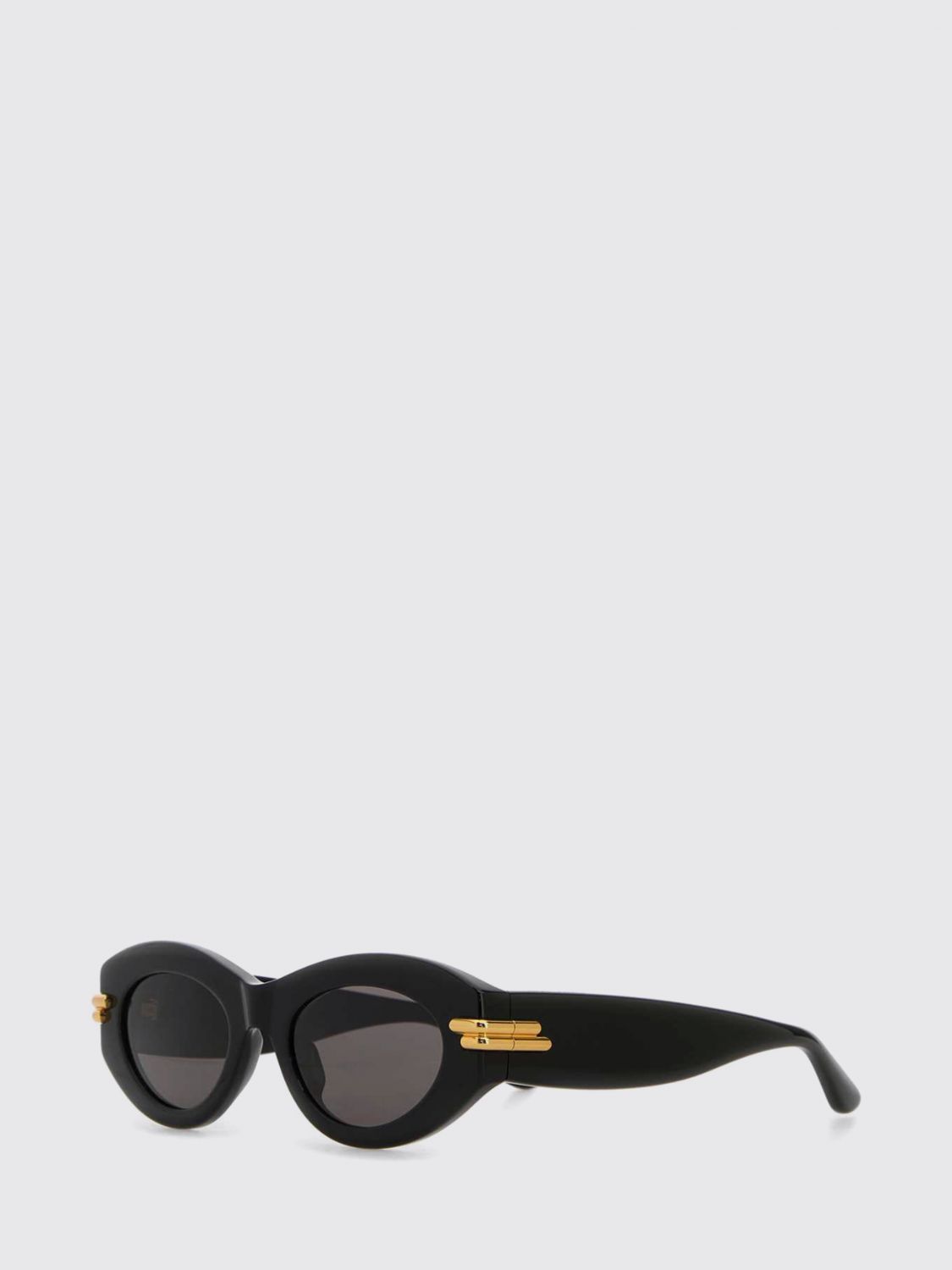 Bottega Veneta Mitre Cat-Eye Sunglasses in Acetate with Contrast Logo · OS