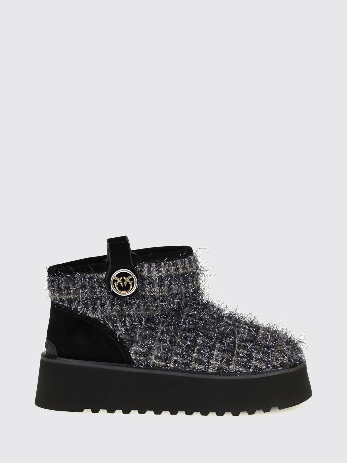 PINKO Boots Woman color Grey