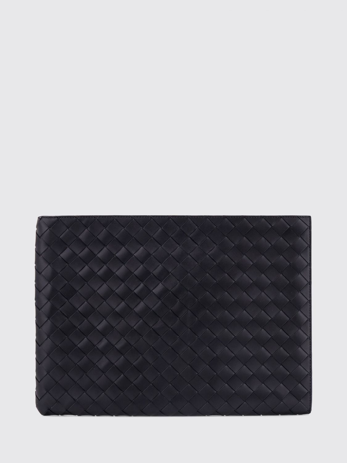 Bottega Veneta Intrecciato Weave Calfskin Leather Document Holder
