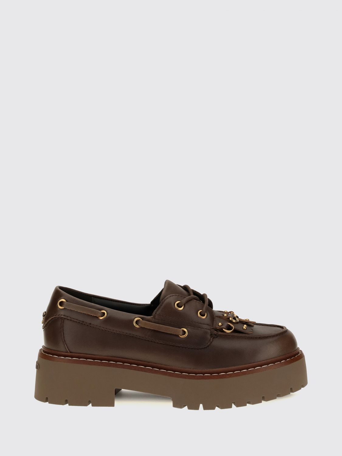PINKO Loafer Woman color Dark