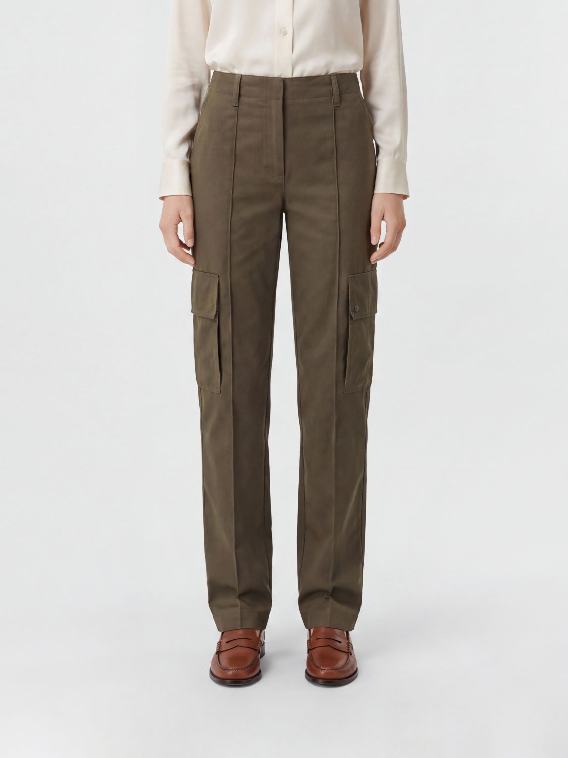 BURBERRY Pants Woman color Green