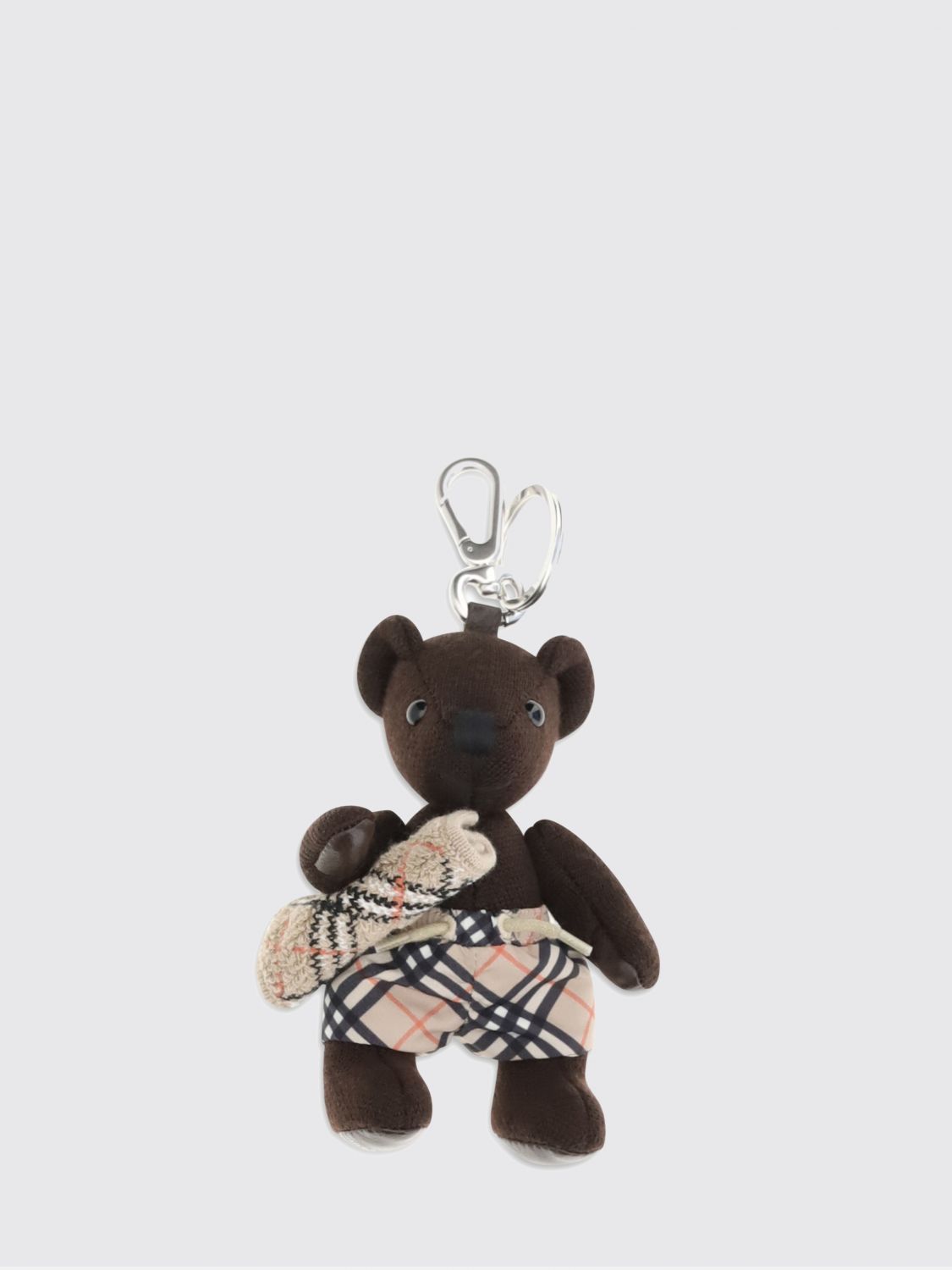 BURBERRY Keyring Men color Earth