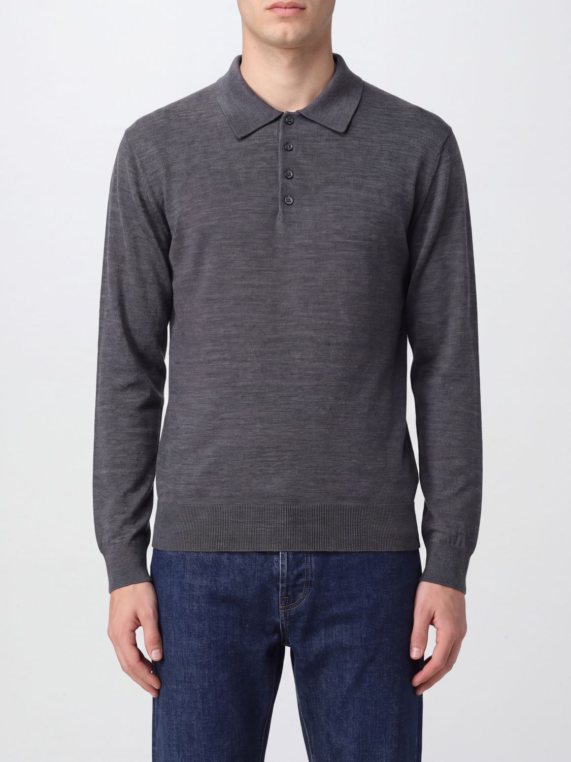 GOLDEN GOOSE Polo Shirt Men color Charcoal