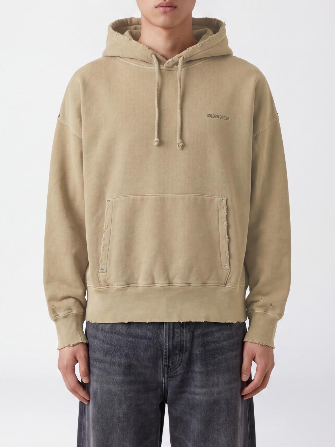 GOLDEN GOOSE Sweatshirt Men color Sage