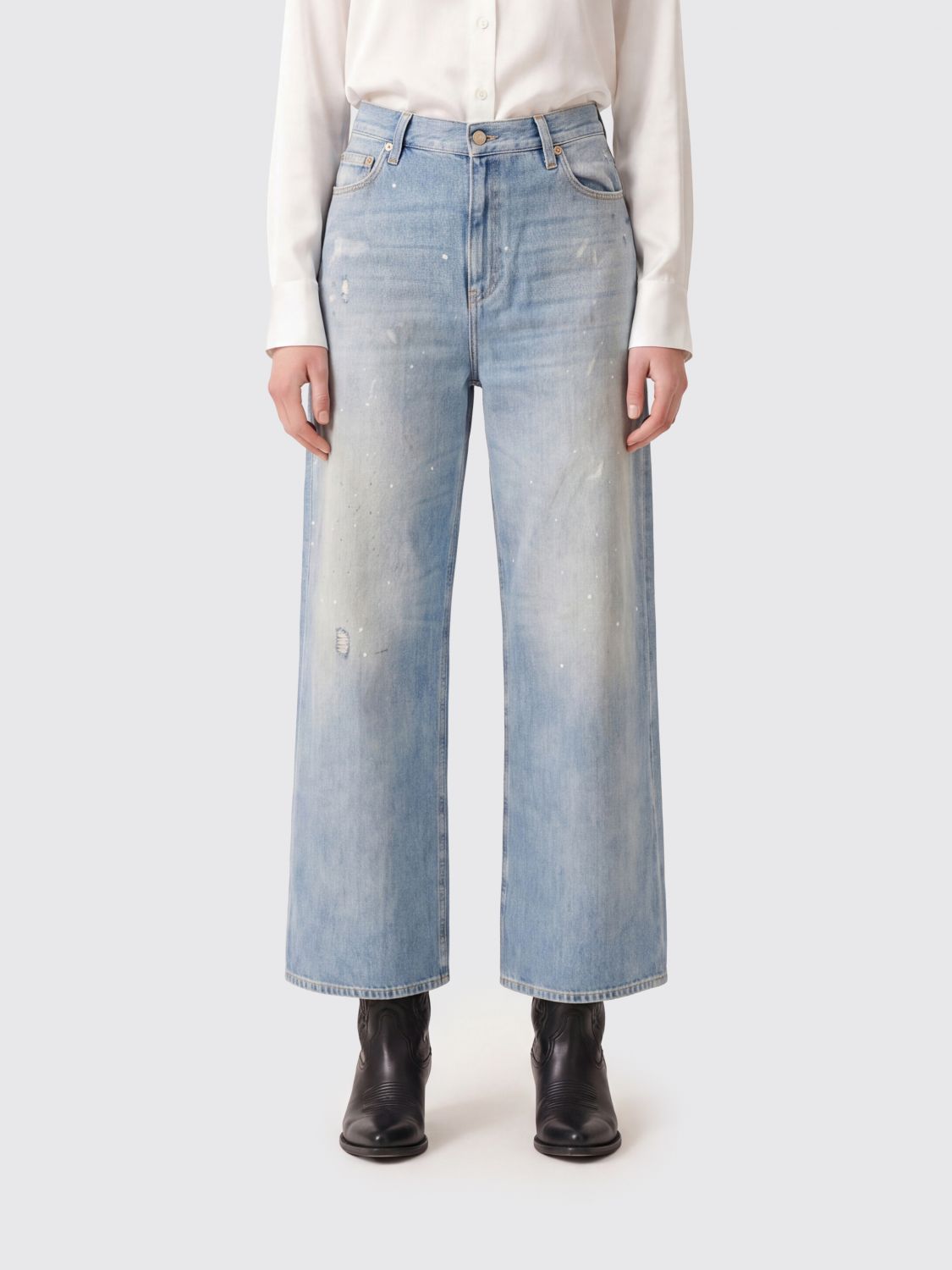 GOLDEN GOOSE Jeans Woman color Blue