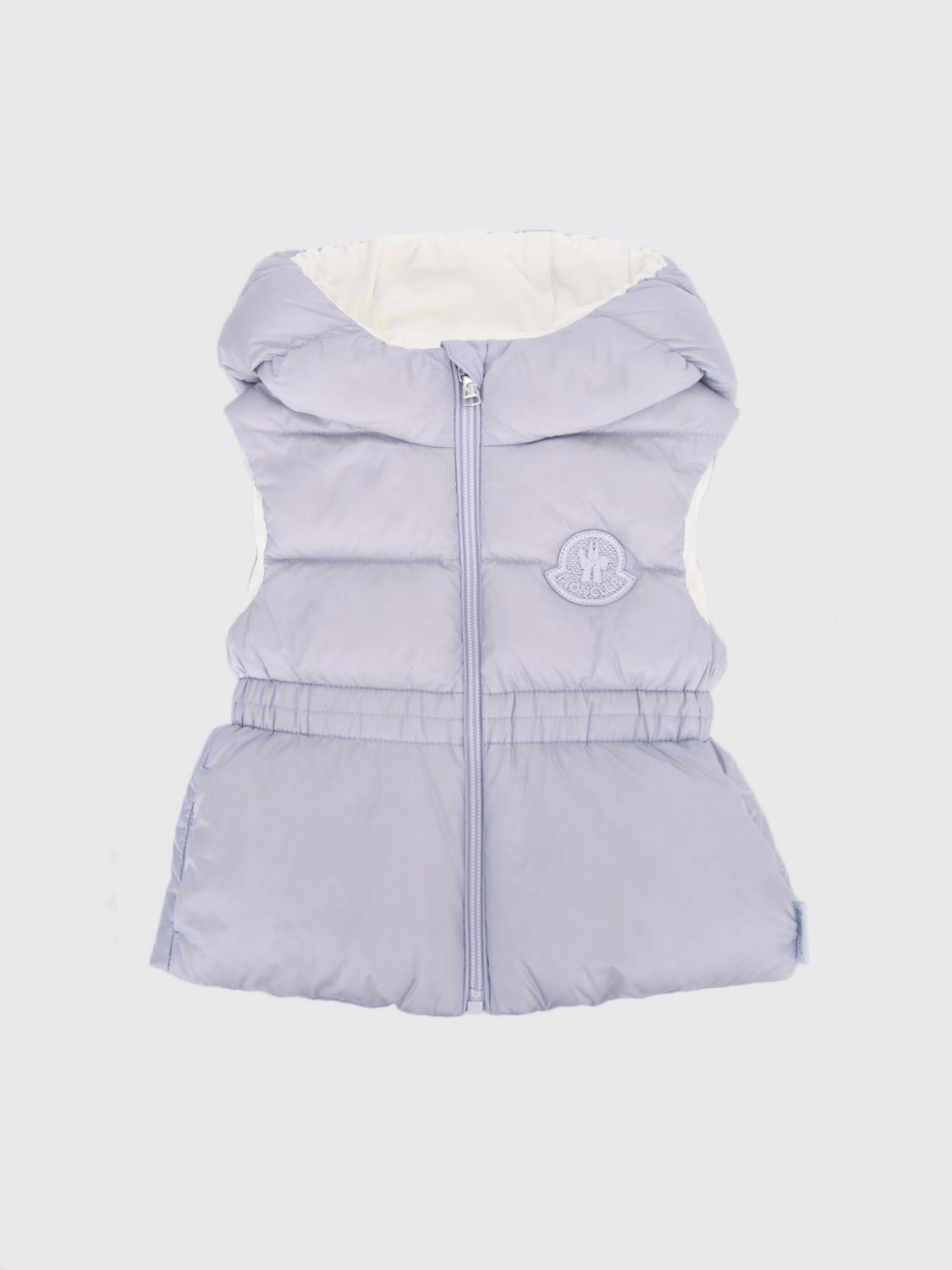 MONCLER Wasserabweisende Tuquerouye Nylonweste für Jungen mit Kapuze