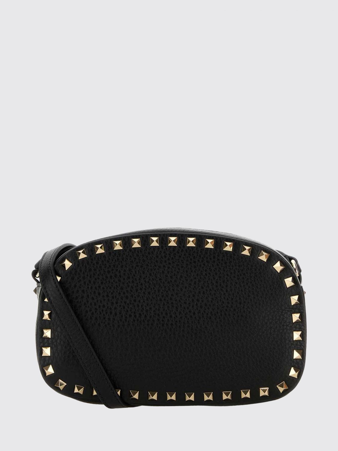 VALENTINO GARAVANI Borsa Rockstud in pelle a grana