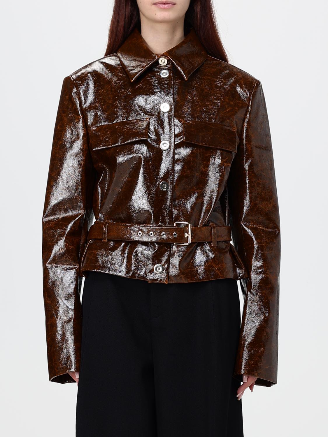 SPORTMAX Jacket Woman color Burnt