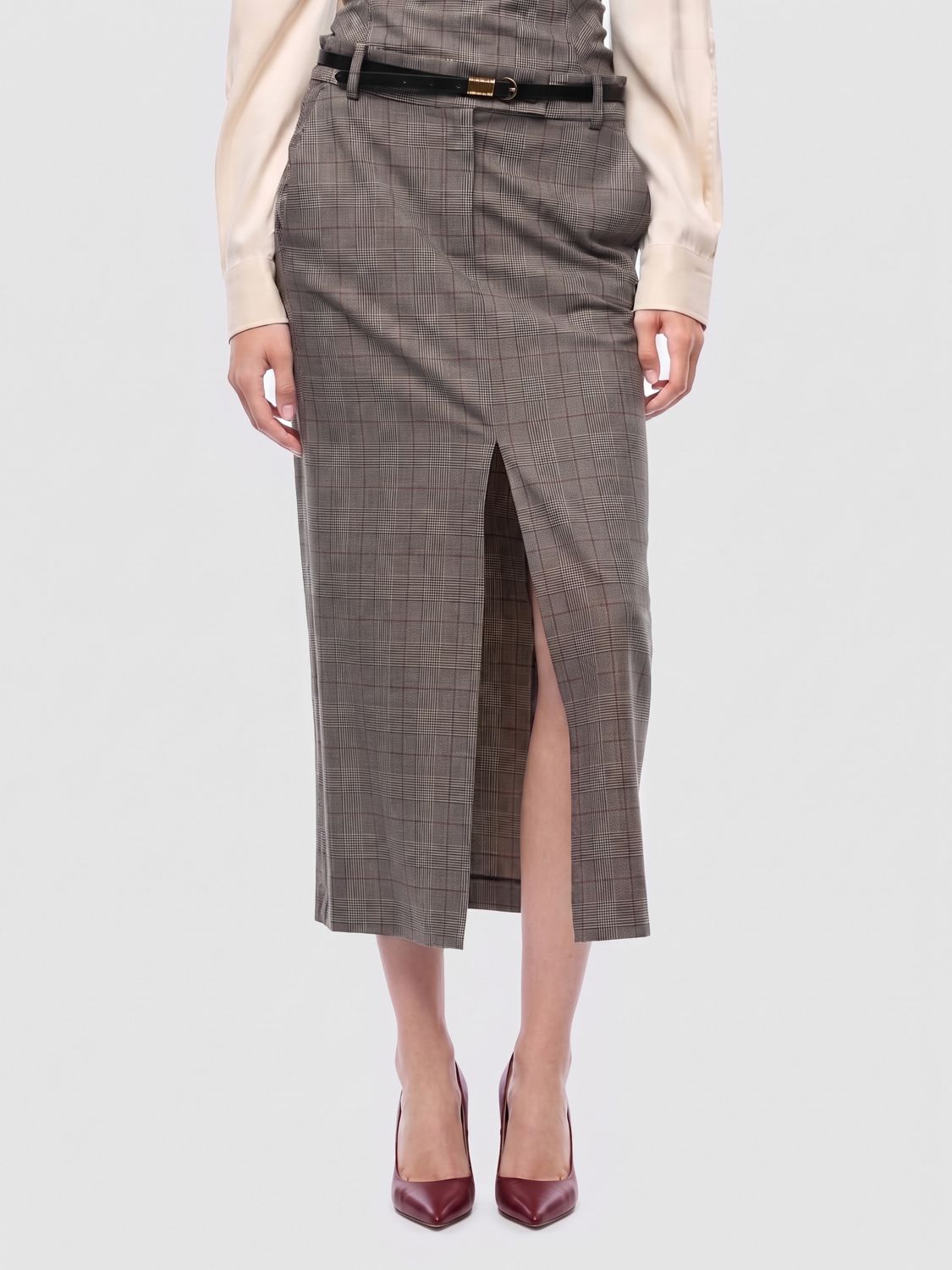 PINKO Skirt Woman color Grey