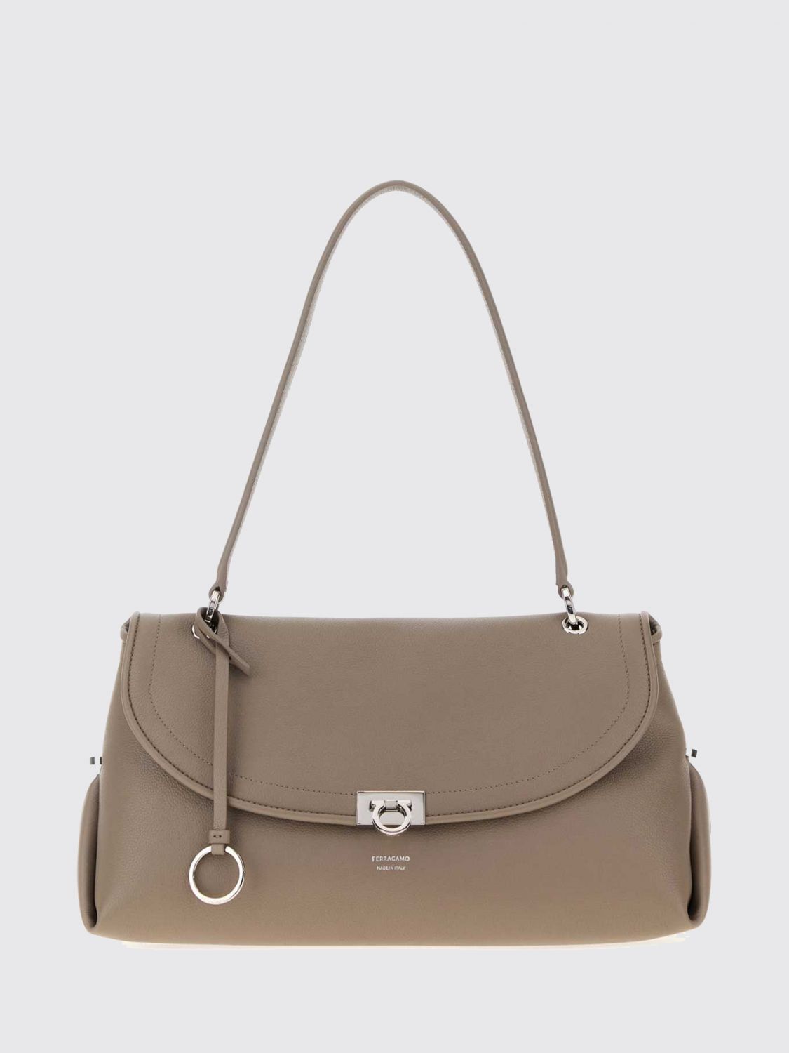 FERRAGAMO Sofia 2026 Medium Shoulder Bag in Smooth Calf Leather