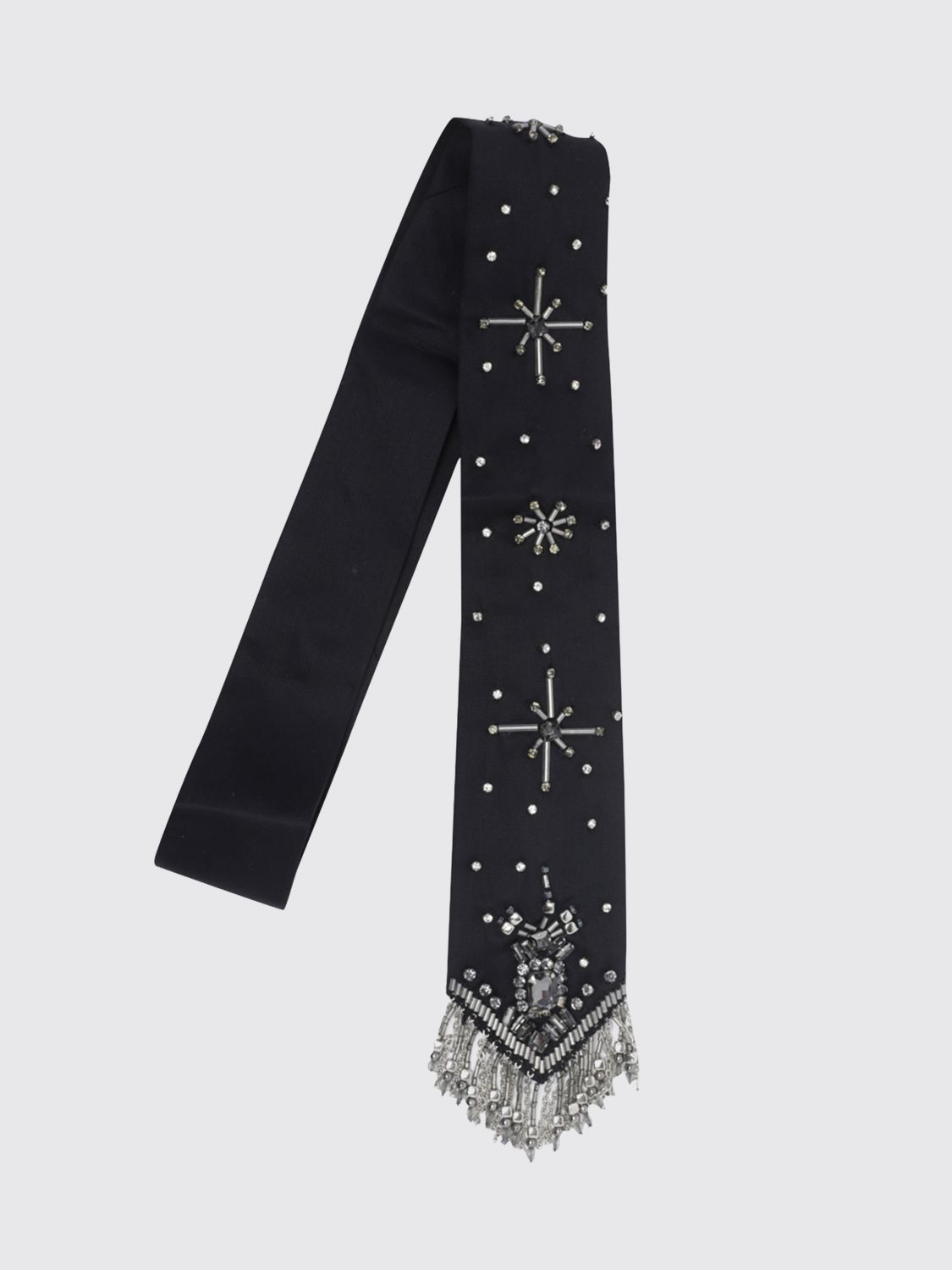 PINKO Tie Woman color Black