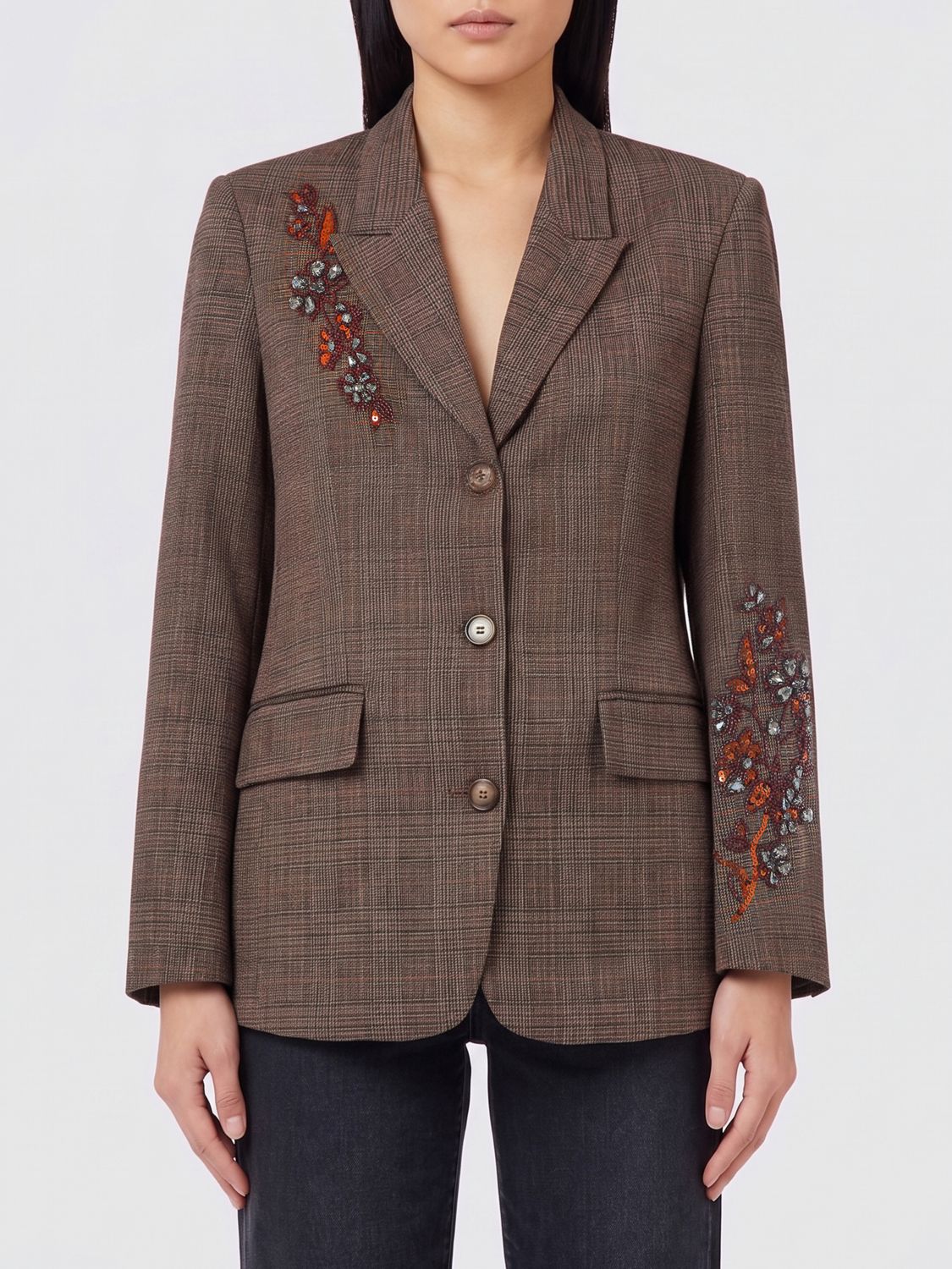 LIU JO Jacket Woman color Brown