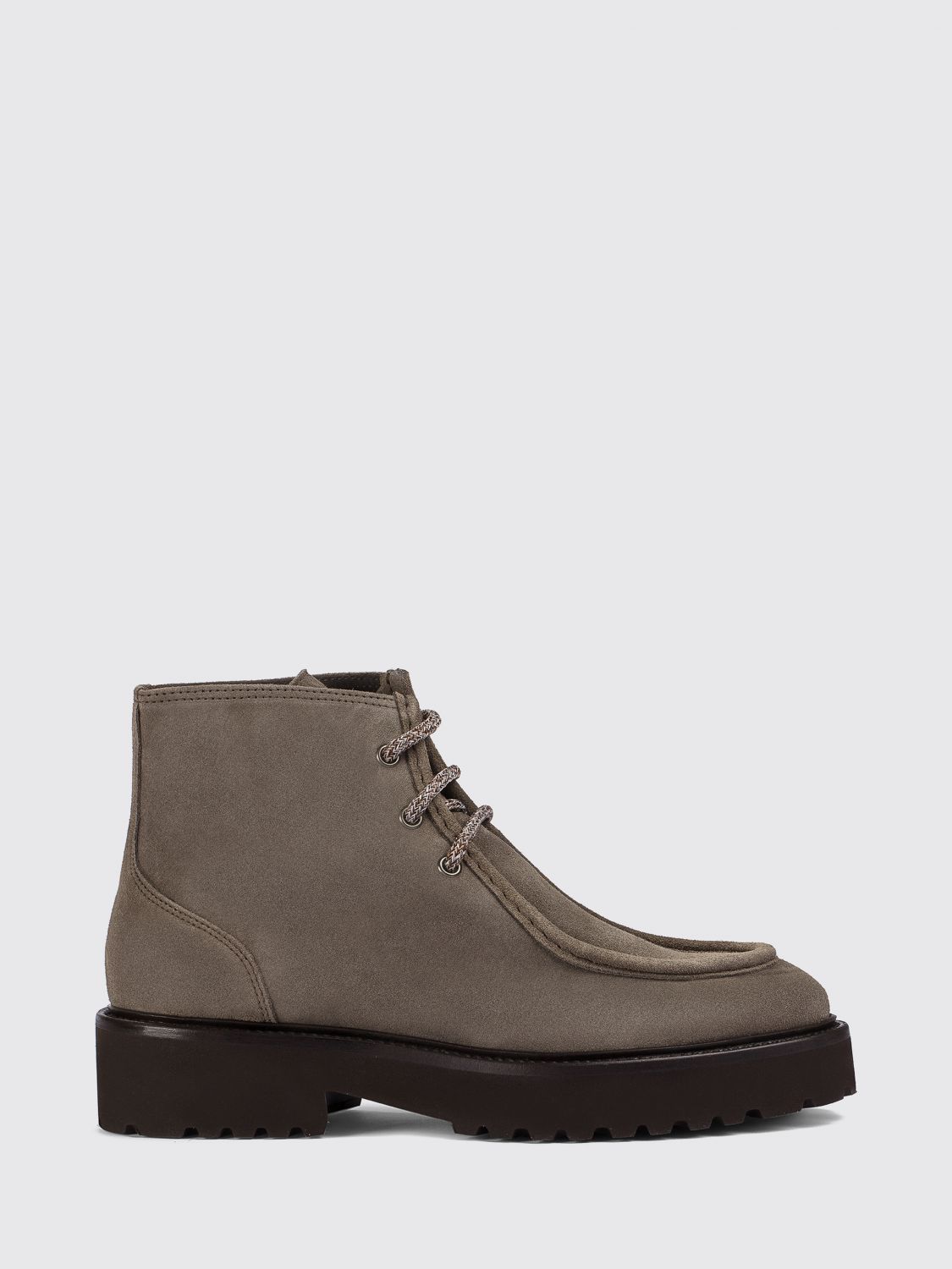 DOUCAL'S Chukka-Boots aus Veloursleder mit Profilsohle