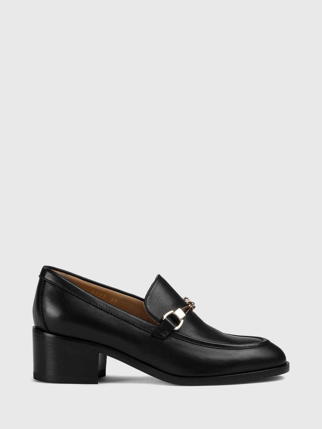 Doucal's Calfskin Penny Loafers with Metal Horsebit