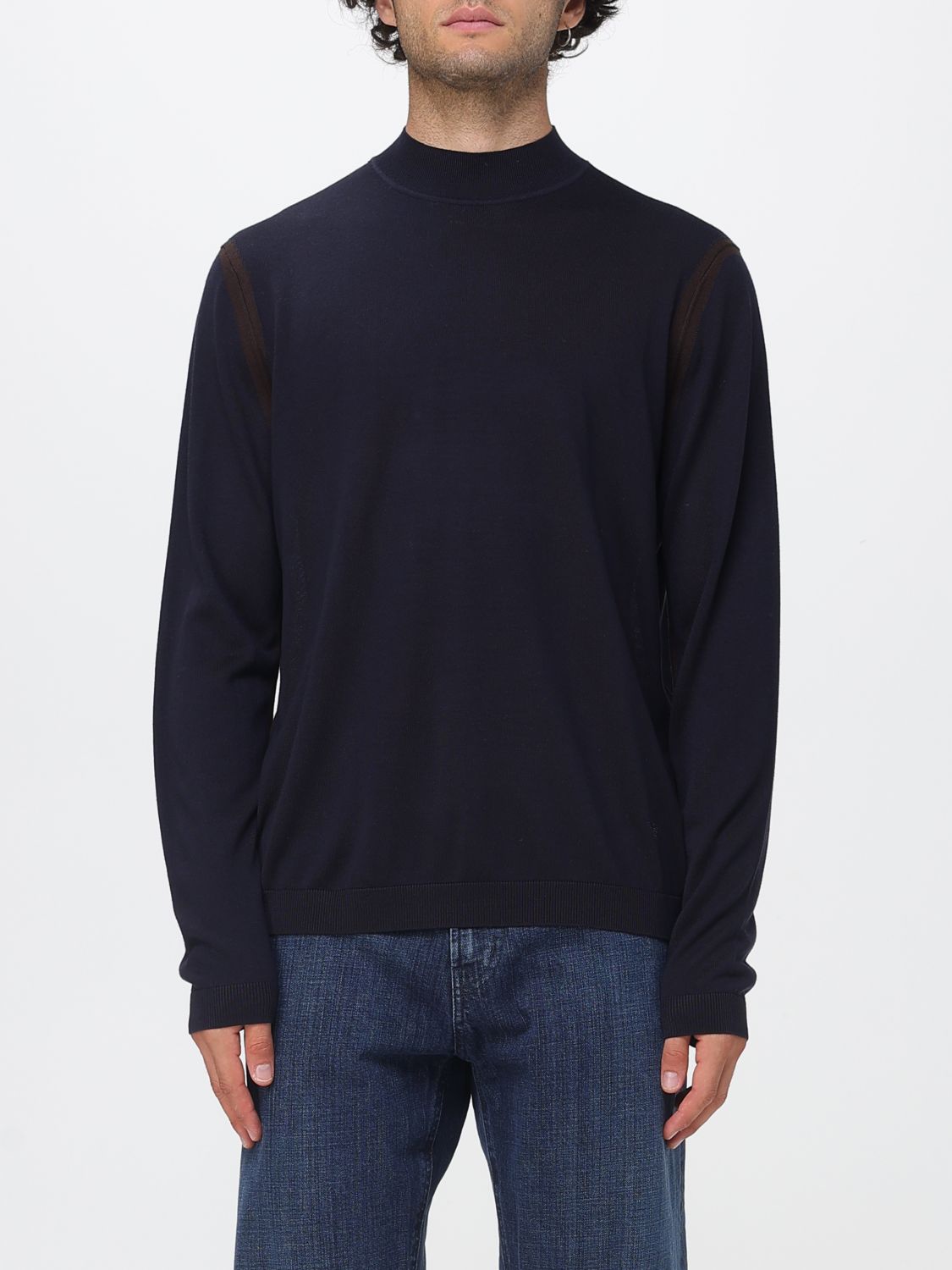 EMPORIO ARMANI Maglia Uomo colore Blue Navy