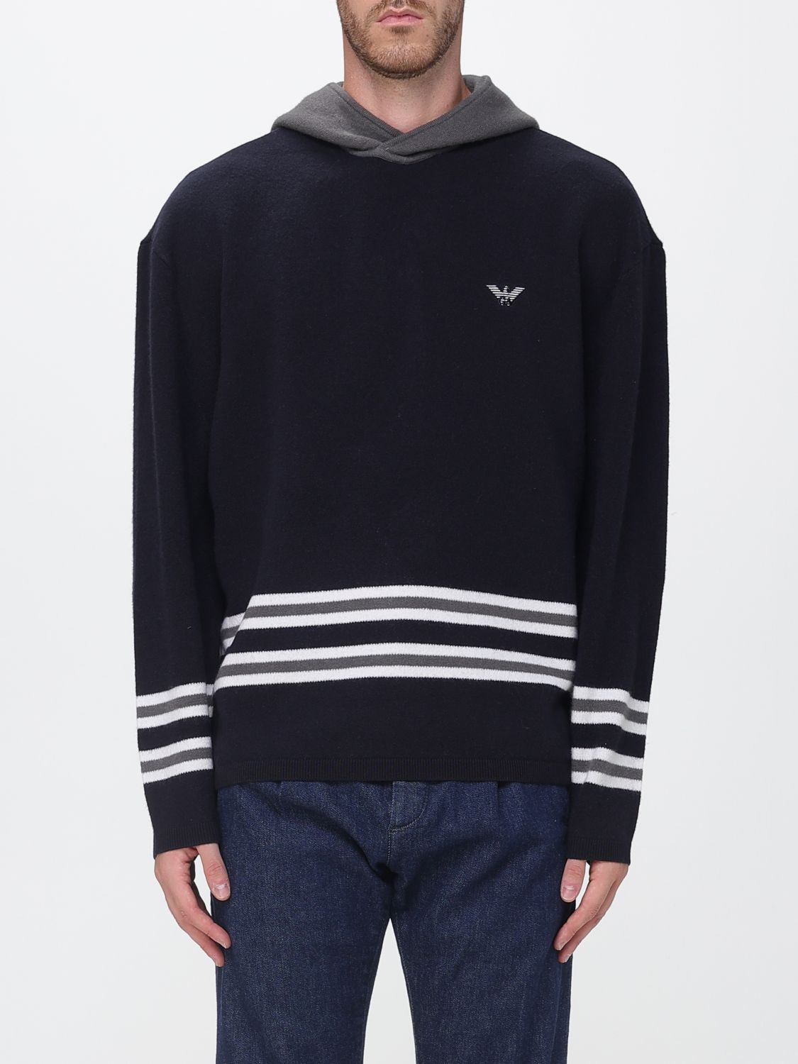 EMPORIO ARMANI Maglia Uomo colore Blue