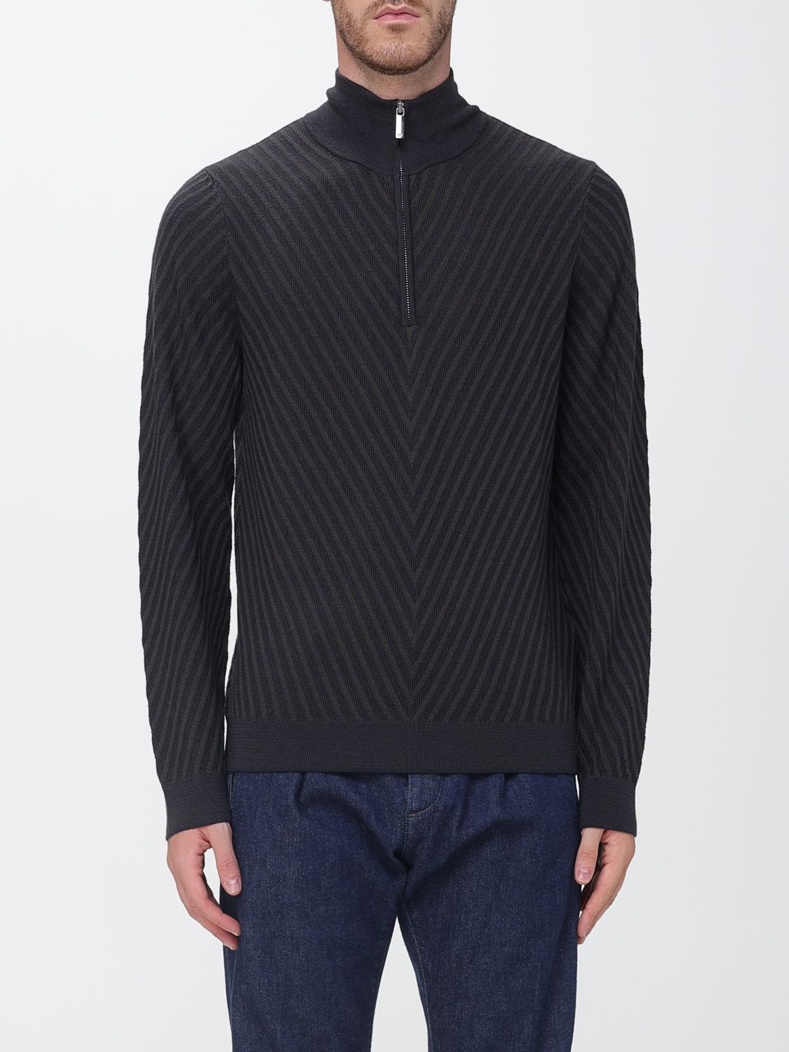 EMPORIO ARMANI Maglia Uomo colore Blue Navy
