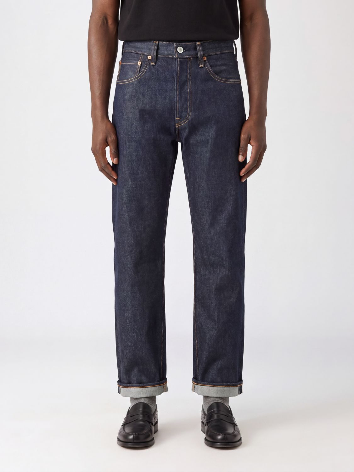 LEVI'S Jeans Men color Denim