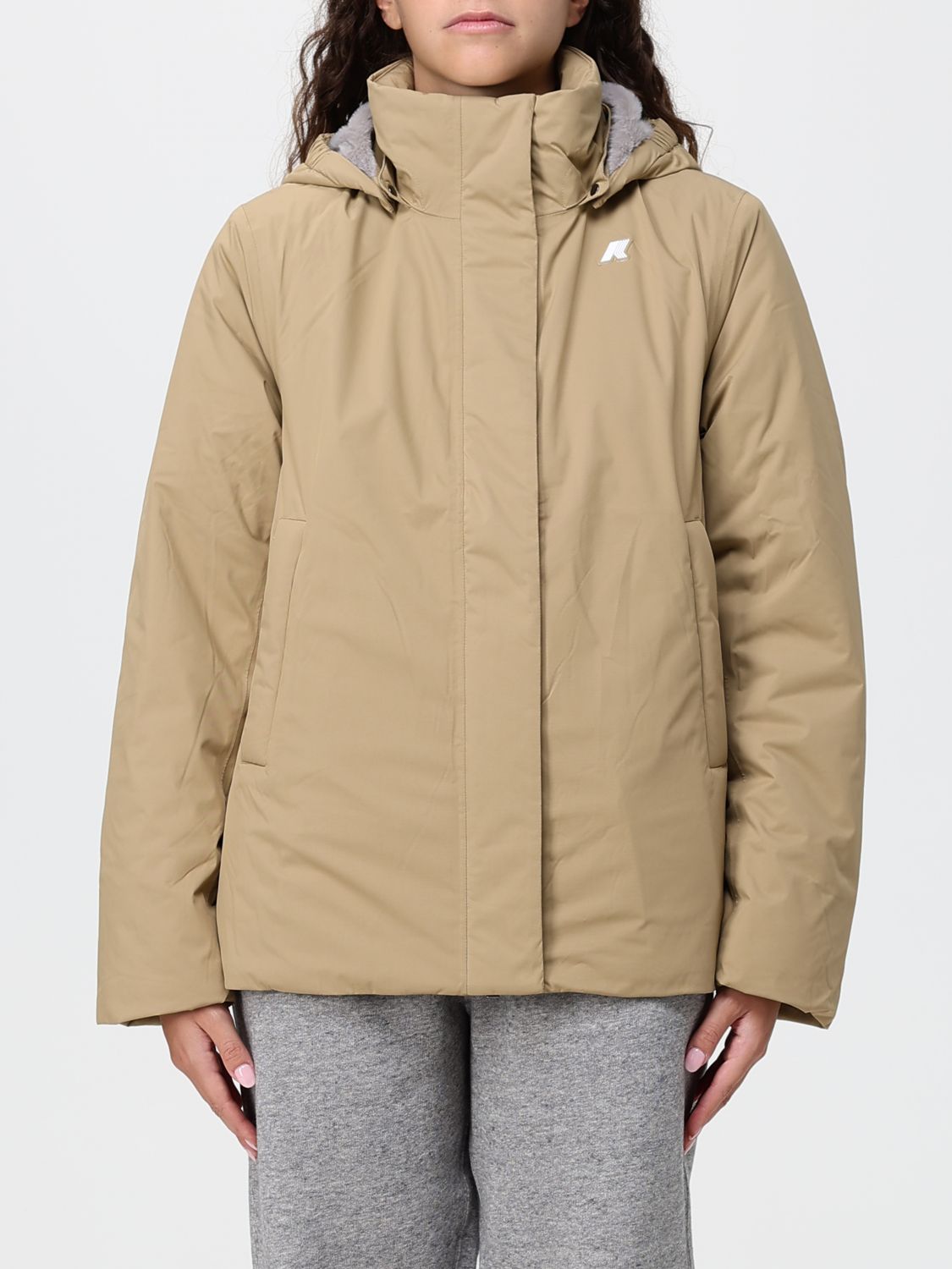 K-WAY Giacca Donna colore Beige