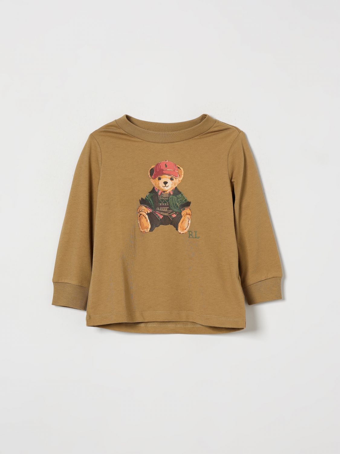 Polo Ralph Lauren T-shirt Kids Color Brown