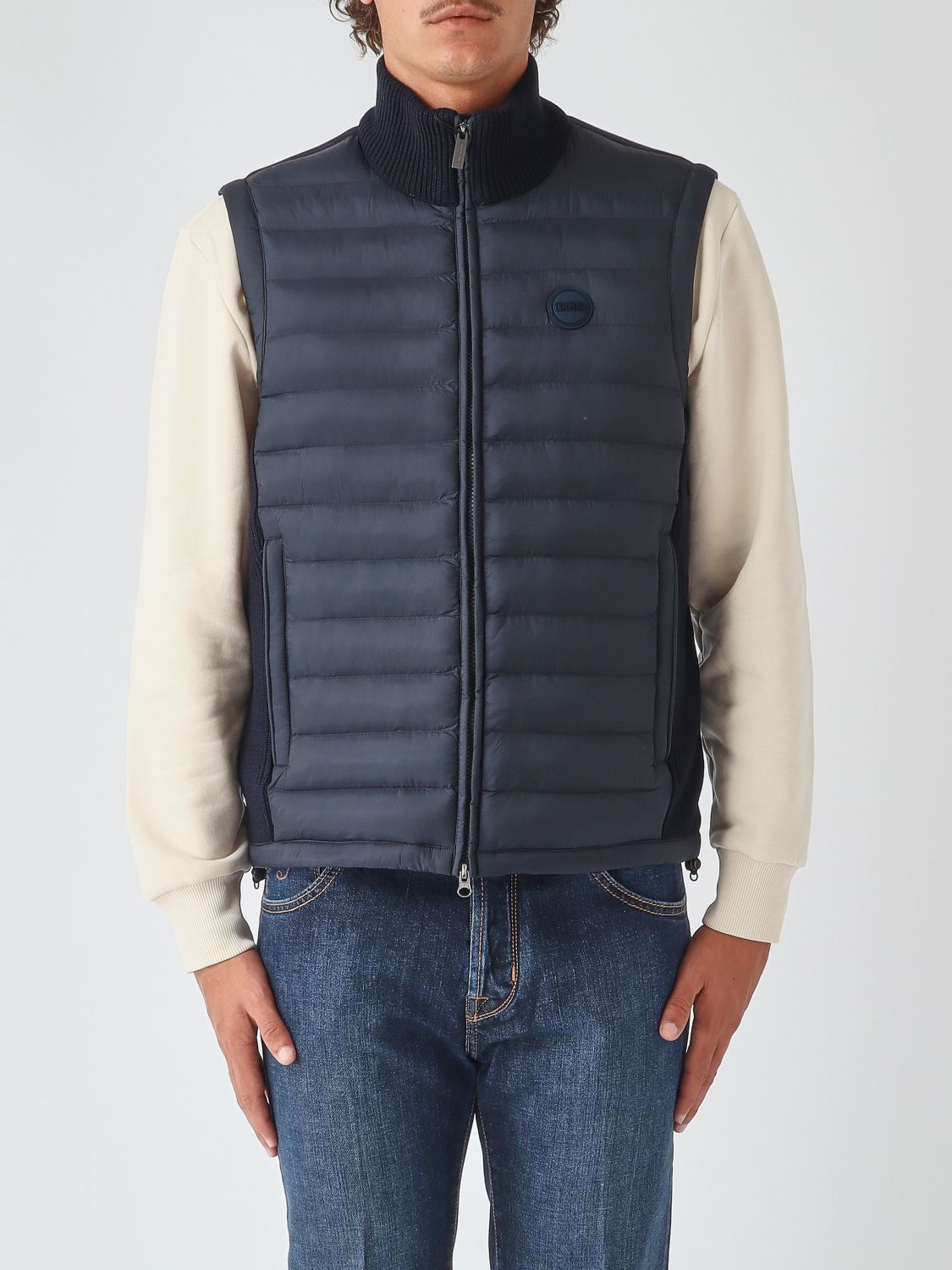 Colmar Quilted Polyester Padded Gilet with Turtleneck