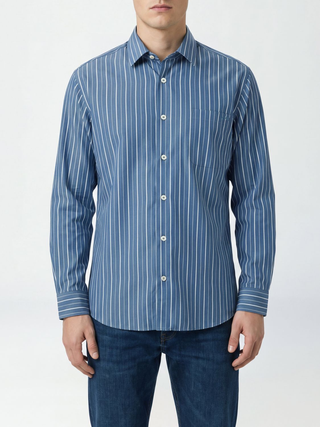 A. P.C. Shirt Men color Grey