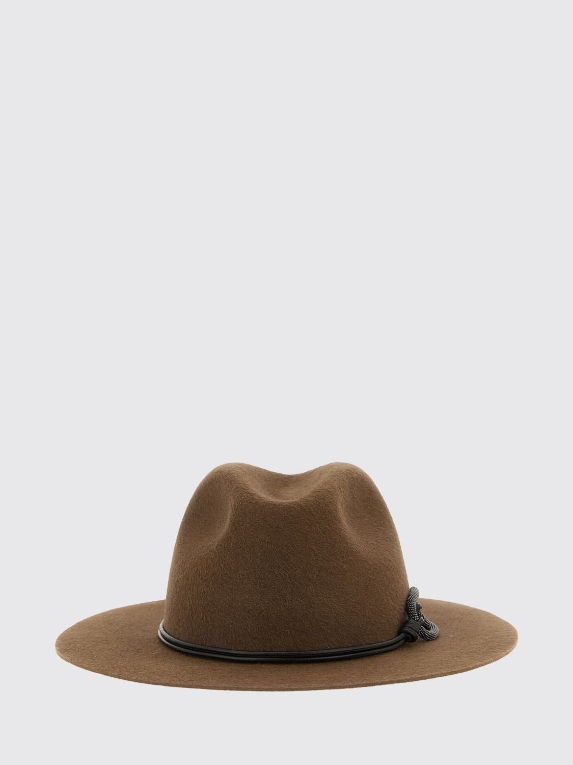 BRUNELLO CUCINELLI Hat Woman color Brown