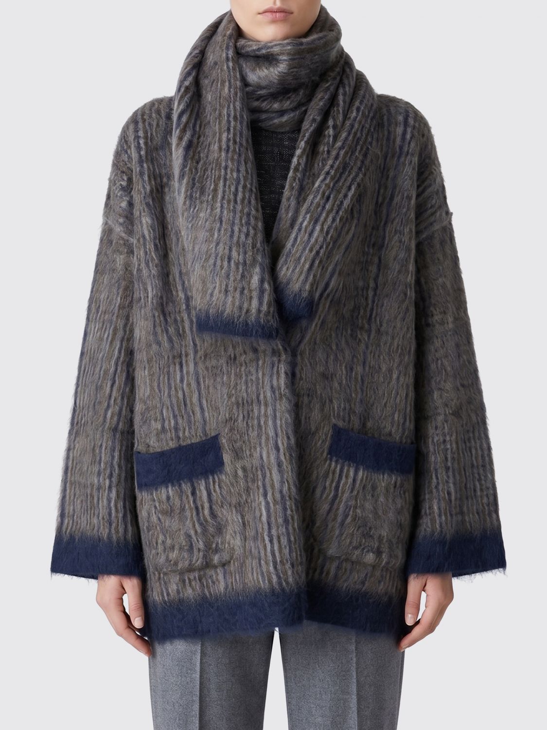 BRUNELLO CUCINELLI Sweater Woman color Grey