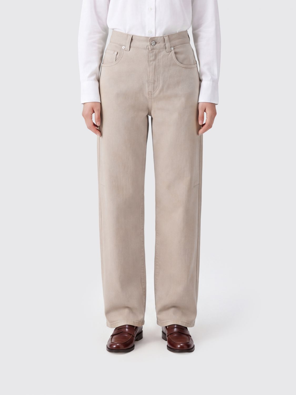 BRUNELLO CUCINELLI Pants Woman color Beige
