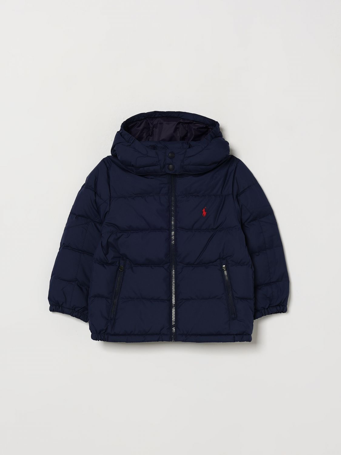 POLO RALPH LAUREN Gesteppte Daunenjacke für Jungen mit abnehmbarer Kapuze