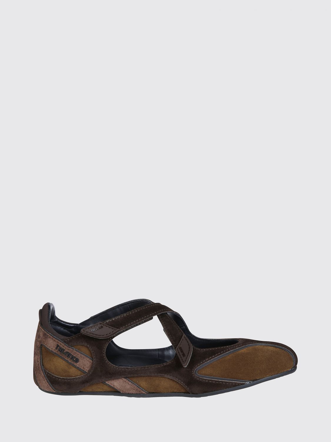 Attico The  Ballet Flat Woman Color Brown