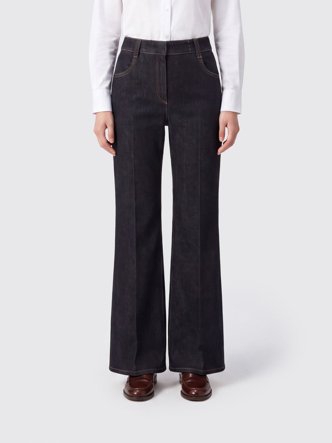BRUNELLO CUCINELLI Jeans Woman color Blue