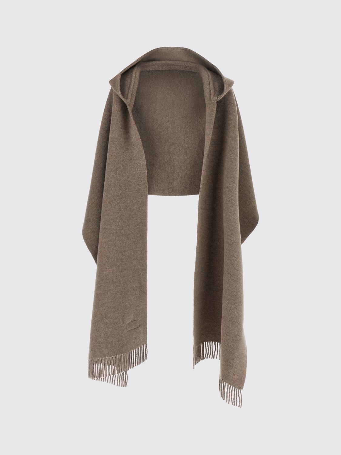 BRUNELLO CUCINELLI Neck Scarf Woman color Brown